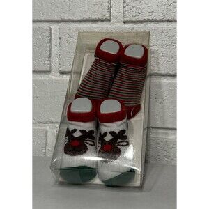 18-24 Months Christmas Booties Bootie Socks 2 Pair